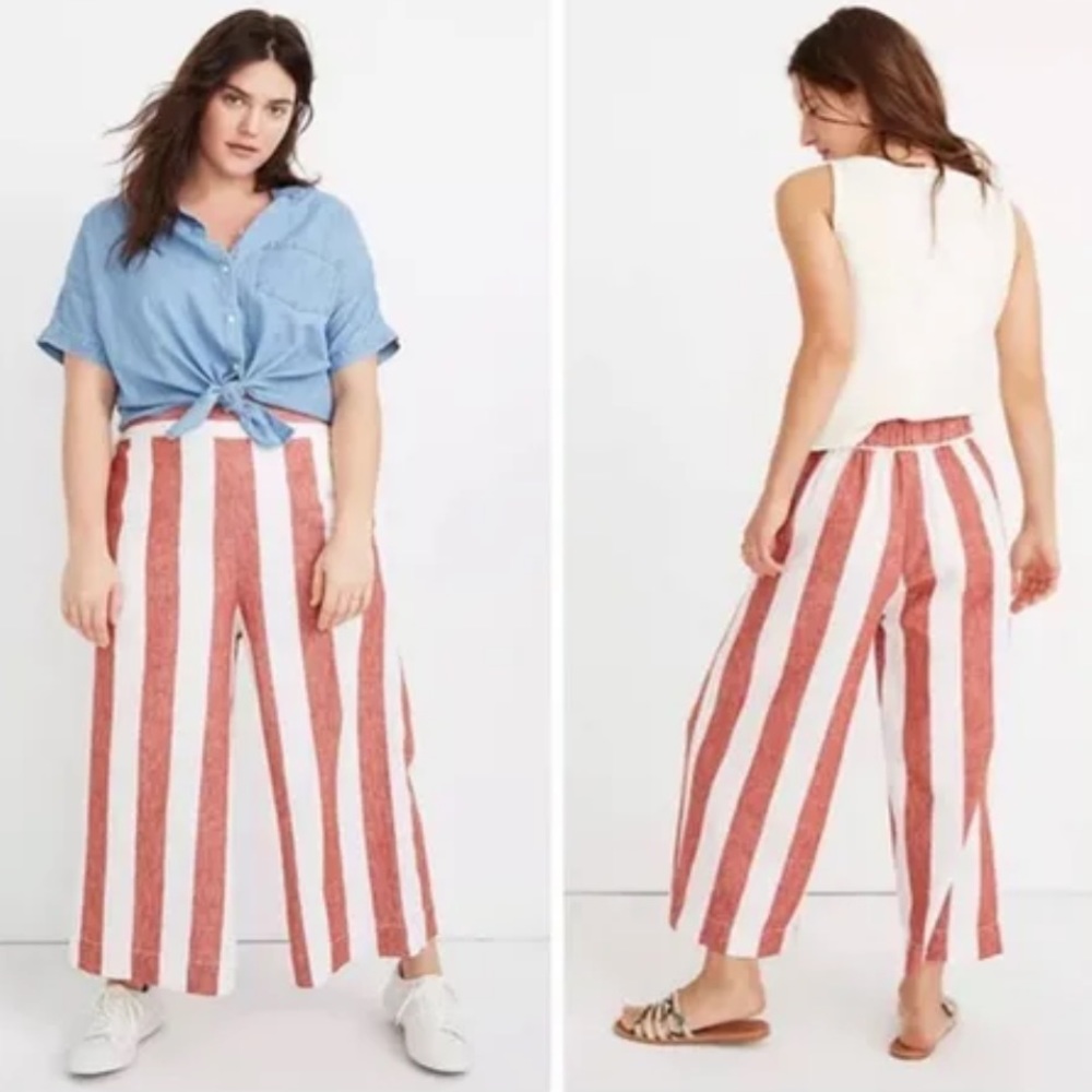 Madewell Huston Striped Pants